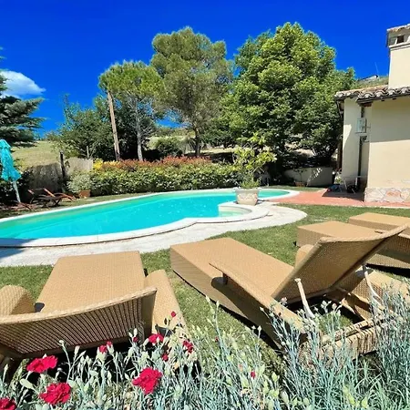 Villa Spoleto Enchantedexc Pool, Gardens Villaaircon 2 Uncinano